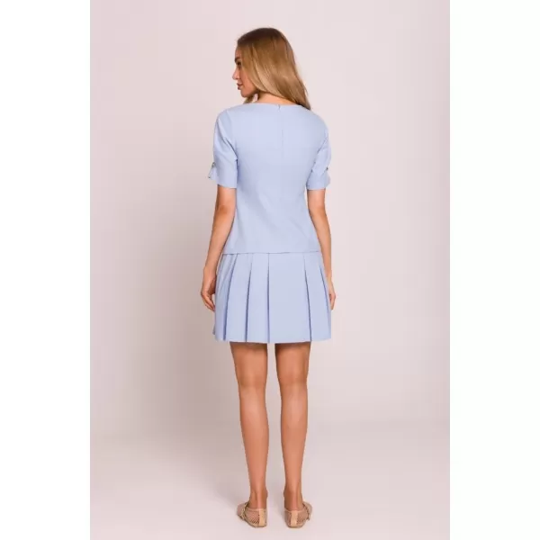  Kleid MOE M842 HELLBLAU 