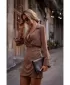 Kleid MOE M783 SCHOKOLADE