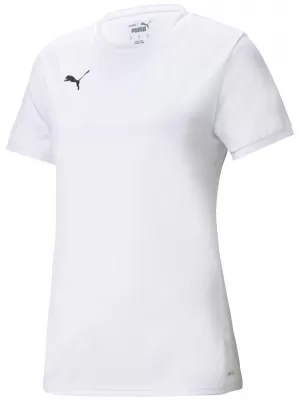 Weibliches funktionelles Hemd PUMA TEAMLIGA JERSEY W 704934_14 PUMA WEIß/PUMA WEIß