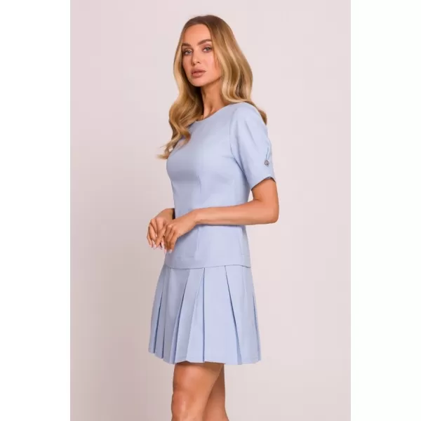  Kleid MOE M842 HELLBLAU 
