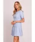 Kleid MOE M842 HELLBLAU