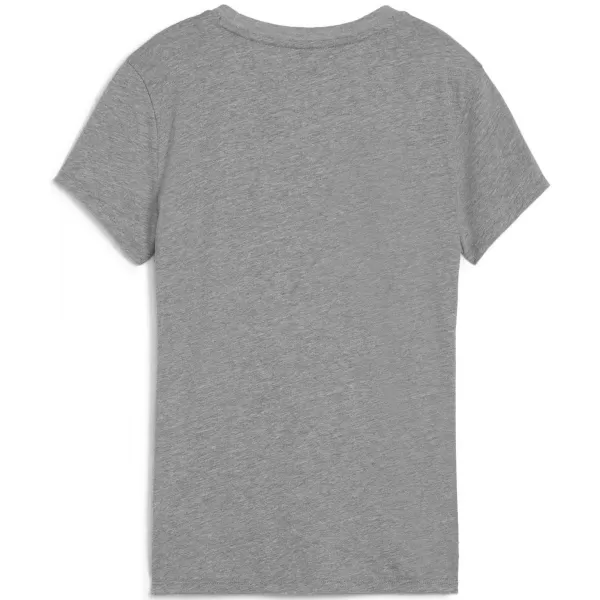  Hemd PUMA TEAMGOAL CASUALS TEE WMN 658617_33 MITTELGRAUES HEATHER/WEIß 