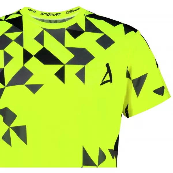  Männer funktionaler T -Shirt Premium ALTISPORT VOJ/ALM108TR01 NEON 