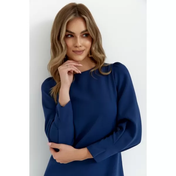  Kleid MAKOVER K148 MARINEBLAU 