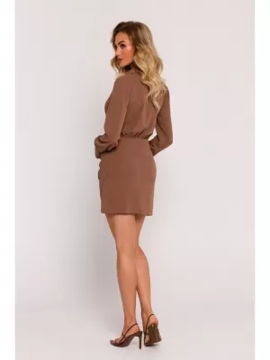 Kleid MOE M783 SCHOKOLADE