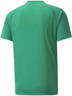 Herren -funktionales Hemd PUMA TEAMVISION JERSEY 704921_05 PFEFFERGREEN/POWERGREEN/WEIß