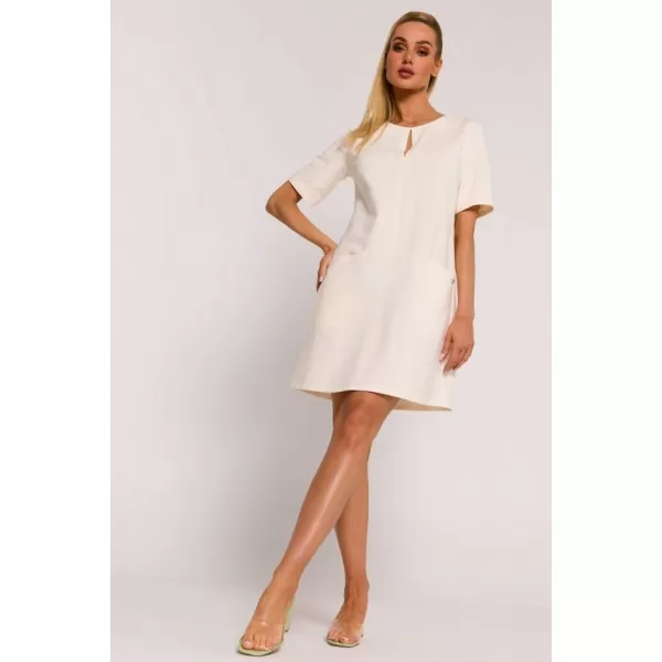  Kleid MOE M788 CREME 