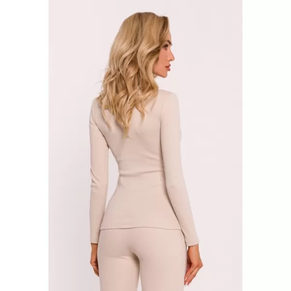  Damen-T-Shirt MOE M817 SANDIG 
