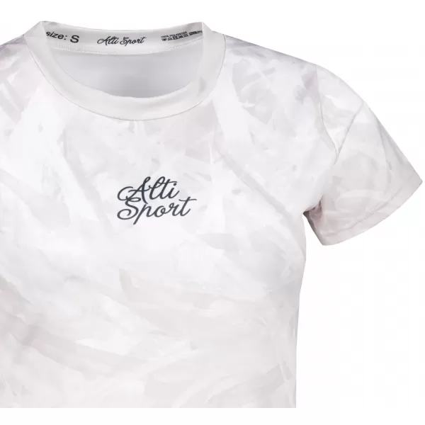  Frauenfunktional T -Shirt Premium ALTISPORT VOJ/ALW096TR01 WEIß 