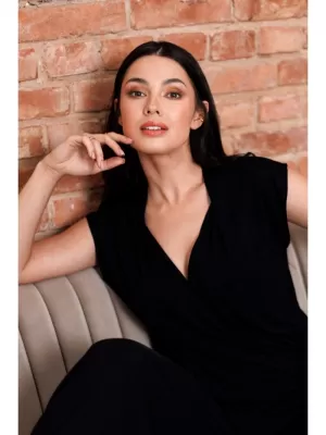 Damenbluse BEWEAR B288 SCHWARZ