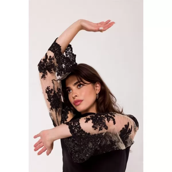  Kleid MAKOVER K182 SCHWARZ 