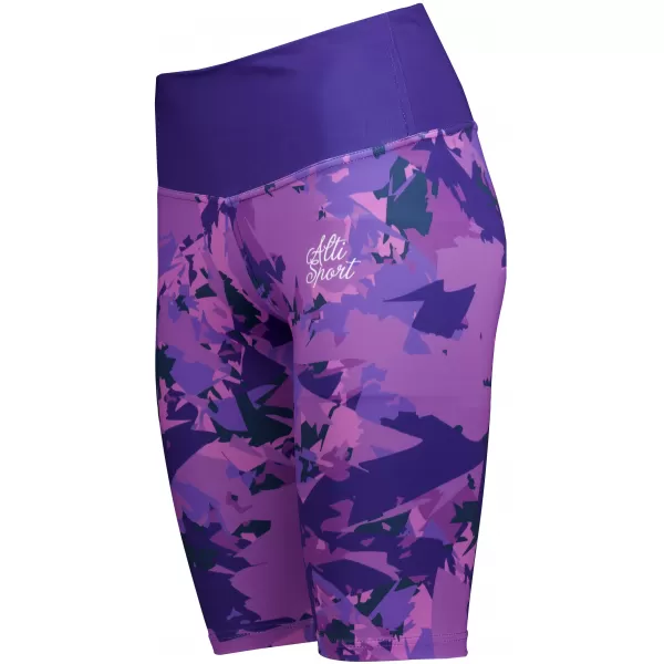  Frauen -Leggings über den Knien Premium ALTISPORT VOJ/ALW110LEG02 LILA 