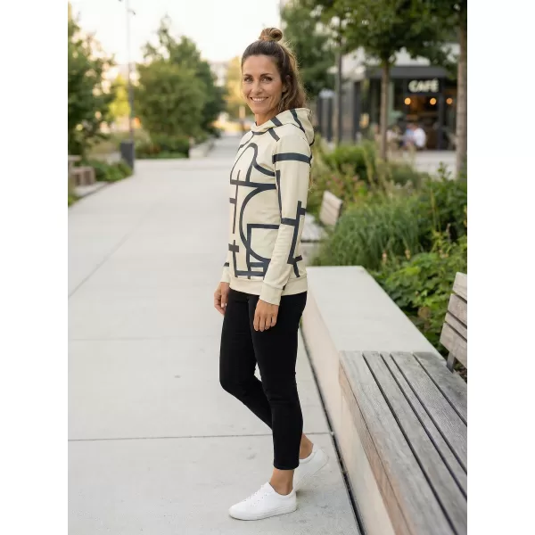  Funktionaler Sweatshirt -Prämie von Frauen ALTISPORT VOJ/ALW085MI01 HELLBRAUN 