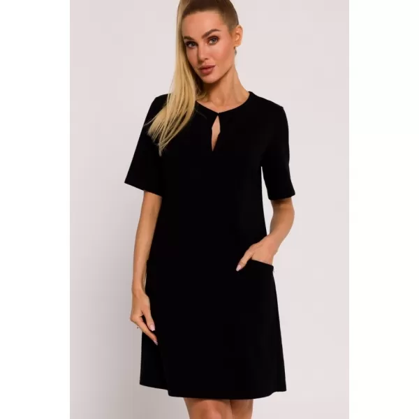  Kleid MOE M788 SCHWARZ 