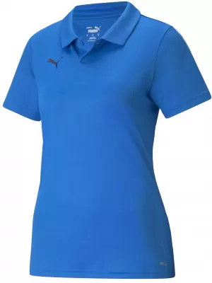 Frauen t -Shirt mit Kragen PUMA TEAMLIGA SIDELINE POLO W 657408_02 ELECTRICBLUE/ ELECTRICBLUE/PUMAWHITE