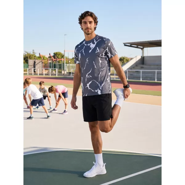  Männer funktionaler T -Shirt Premium ALTISPORT VOJ/ALM052TR01 GRAU 