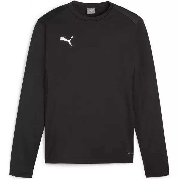  Herren -Sweatshirt PUMA TEAMGOAL TRAINING SWEAT 658649_03 PUMA SCHWARZ/WEIß/DUNKELGRAU 