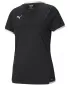 Weibliches funktionelles Hemd PUMA TEAMLIGA JERSEY W 704934_03 PUMA BLACK/PUMA WEIß