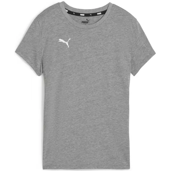  Hemd PUMA TEAMGOAL CASUALS TEE WMN 658617_33 MITTELGRAUES HEATHER/WEIß 