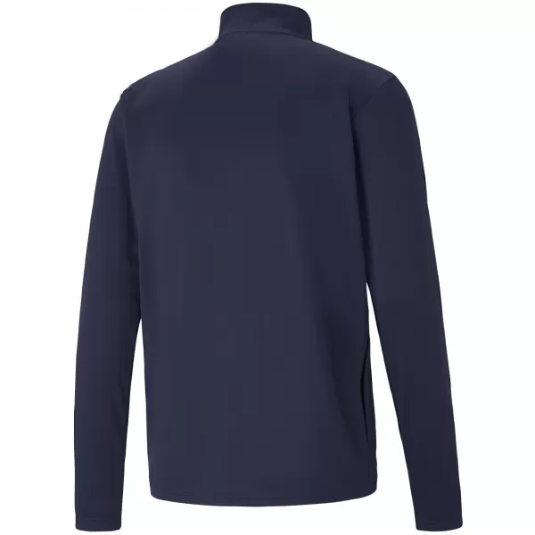  Jacke PUMA TEAMRISE TRG POLY JACKET 657392_06 PEACOAT/ PEACOAT/PUMA WEIß 