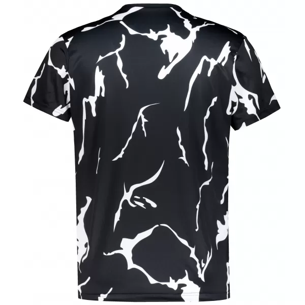  Männer funktionaler T -Shirt Premium ALTISPORT VOJ/ALM052TR01 SCHWARZ 