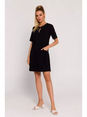 Kleid MOE M788 SCHWARZ