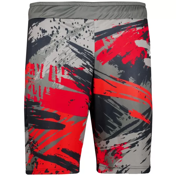  Die funktionalen Shorts von Männern Premium ALTISPORT VOJ/ALM014KRA01 SCHWARZ -RED 