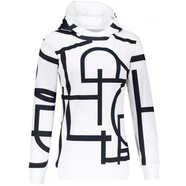  Funktionaler Sweatshirt -Prämie von Frauen ALTISPORT VOJ/ALW085MI01 WEIß 