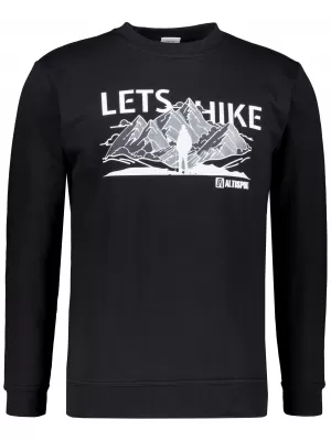 Herren -Sweatshirt ALTISPORT ALM190406 SCHWARZ