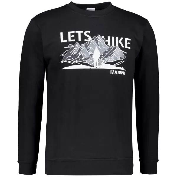  Herren -Sweatshirt ALTISPORT ALM190406 SCHWARZ 