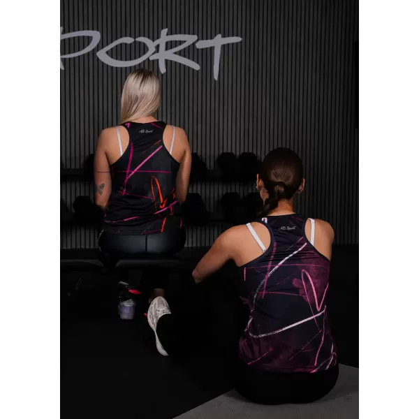  Funktionaler Tanktoper der Frauen auf Prämie ALTISPORT VOJ/ALW082TIL01 LILA 