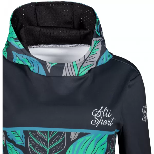  Funktionaler Sweatshirt -Prämie von Frauen ALTISPORT VOJ/ALW061MI01 BLAU 