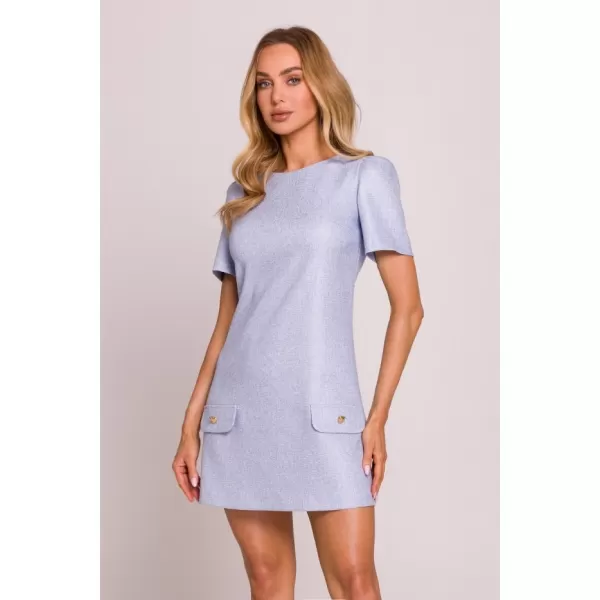  Kleid MOE M855 HELLBLAU 