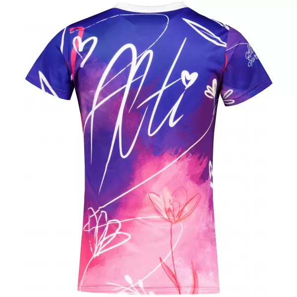  Frauenfunktional T -Shirt Premium ALTISPORT VOJ/ALW083TR01 LILA 