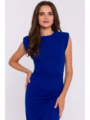 Kleid STYLOVE S382 KÖNIGSBLAU
