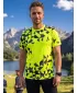 Männer funktionaler T -Shirt Premium ALTISPORT VOJ/ALM108TR01 NEON