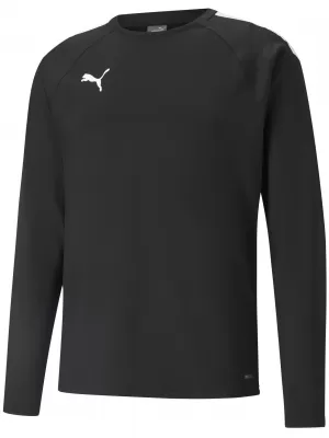 Herren -Sweatshirt PUMA TEAMLIGA TRAINING SWEAT 657238_03 PUMA BLACK/PUMA WEIß