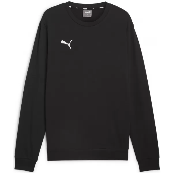  Herren -Sweatshirt PUMA TEAMGOAL CASUALS CREW NECK S 658592_03 PUMA BLACK/PUMA WEIß 