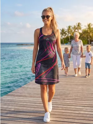 Frauenkleid -Prämie von Frauen ALTISPORT VOJ/ALW082SAT01 SCHWARZ