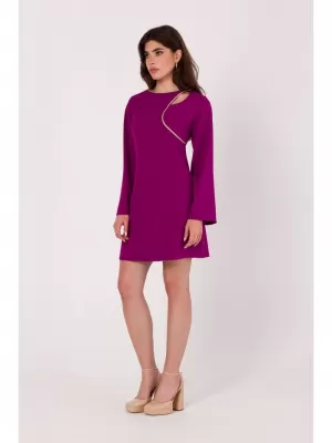 Kleid MAKOVER K181 RUBINE