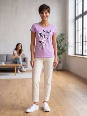 Damen-T-Shirt ALTISPORT ALW191122 ORCHIDEE