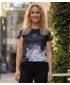 Frauenfunktional T -Shirt Premium ALTISPORT VOJ/ALW089TR01 SCHWARZ