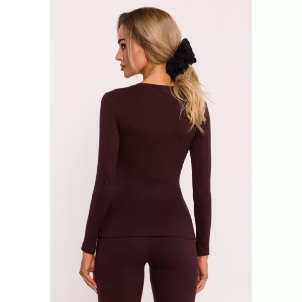  Damen-T-Shirt MOE M817 BRAUN 