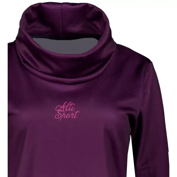  Damen erweitertes Premium -Sweatshirt ALTISPORT VOJ/ALW0107MI06 BURGUND 