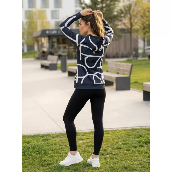  Funktionaler Sweatshirt -Prämie von Frauen ALTISPORT VOJ/ALW085MI01 SCHWARZ 