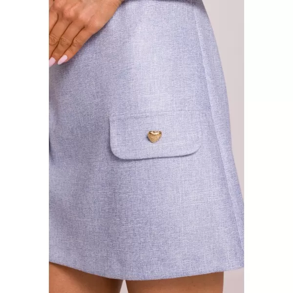  Kleid MOE M855 HELLBLAU 