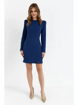 Kleid MOE M755 MARINEBLAU