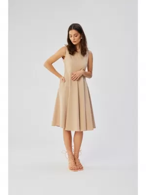 Kleid STYLOVE S358 BEIGE