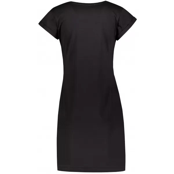  Kleid ALTISPORT ALW191178 SCHWARZ -PINK 