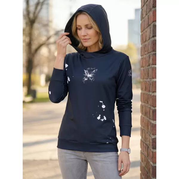  Funktionaler Sweatshirt -Prämie von Frauen ALTISPORT VOJ/ALW077MI01 SCHWARZ 